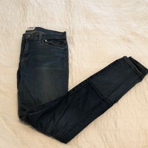 Hudson Newton Patchwork Superskinny Jeans